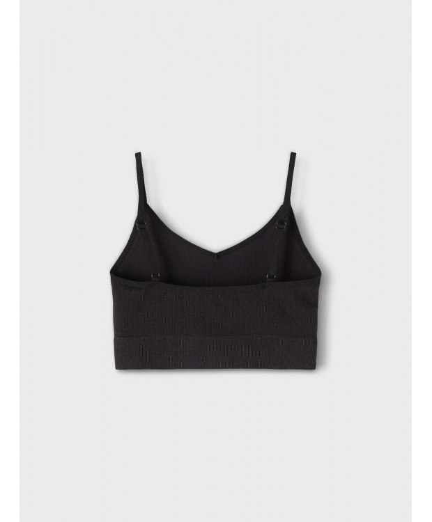 LMTD 2pak bralette med tynde stropper i sort til piger