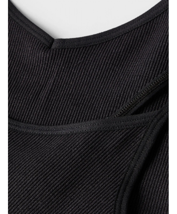 LMTD 2pak bralette med tynde stropper i sort til piger billede 5