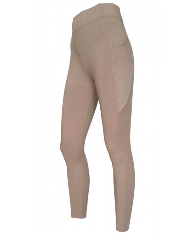 Festival leggins m. lomme i pine bark til kvinder