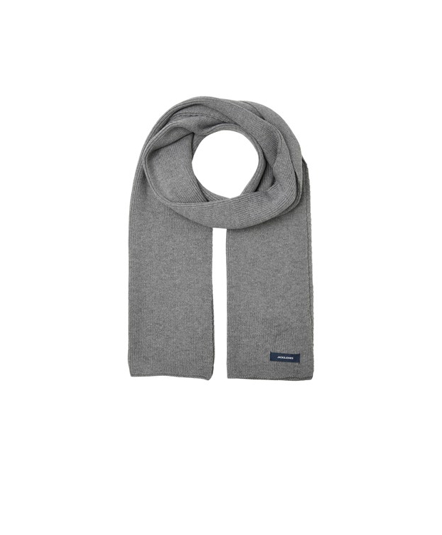 Jack & Jones strik halstørklæde i grå til herre