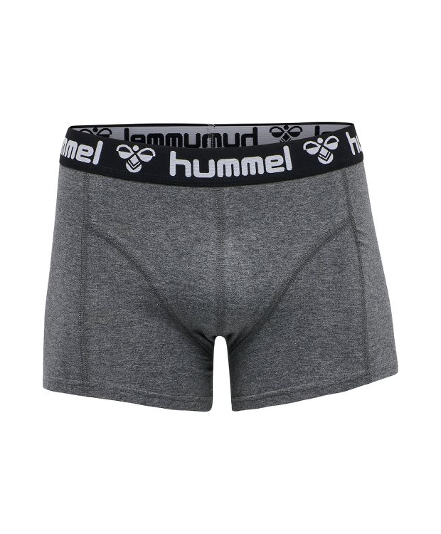 Hummel Mars 2pak underbukser i sort & mørkegrå til herre billede 4