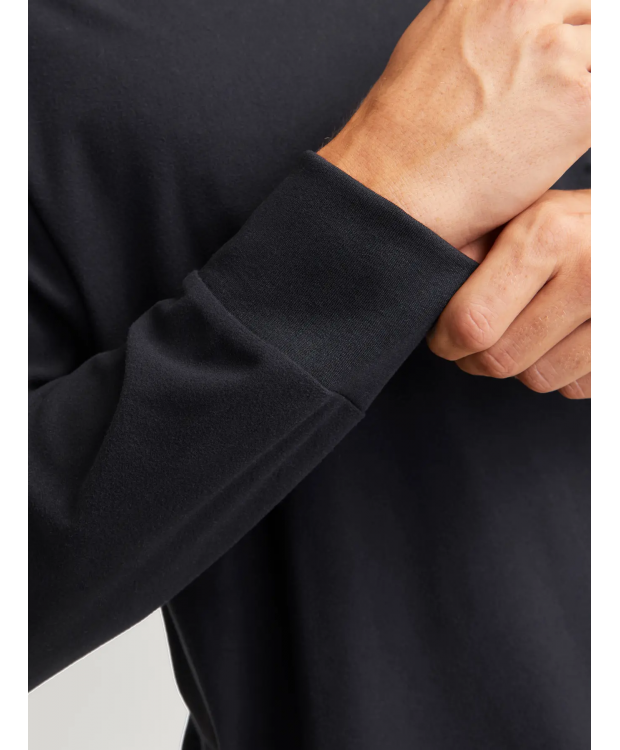 Jack and Jones Herresæt til lounge med Sweater og Sweatpant - sort billede 6