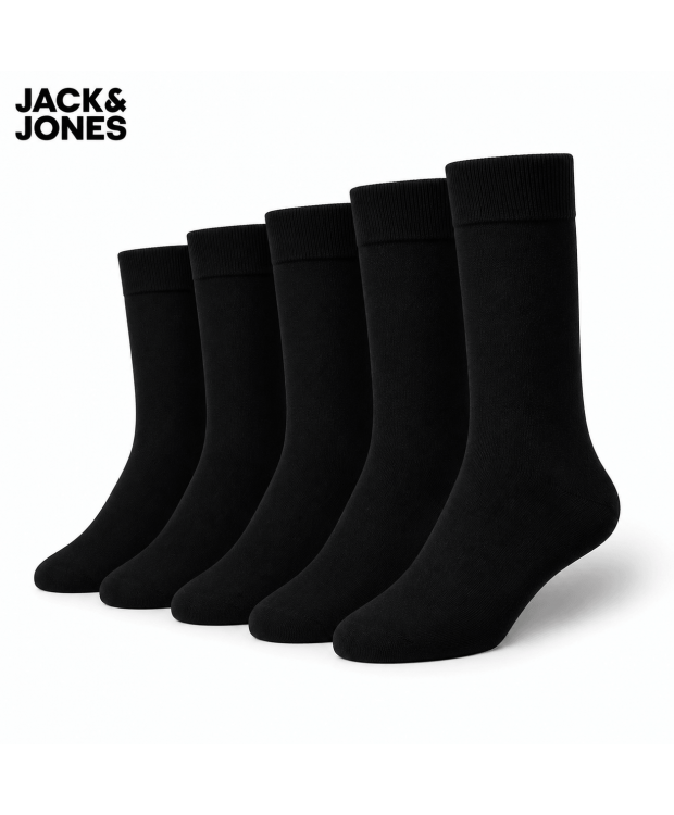 Jack & Jones Premium bambusstrømper 5-pak sort herre – Onesize