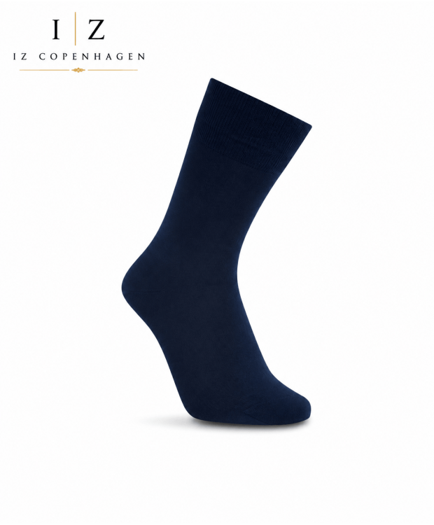 iZ Sock Copenhagen bambusstrømper unisex – marineblå