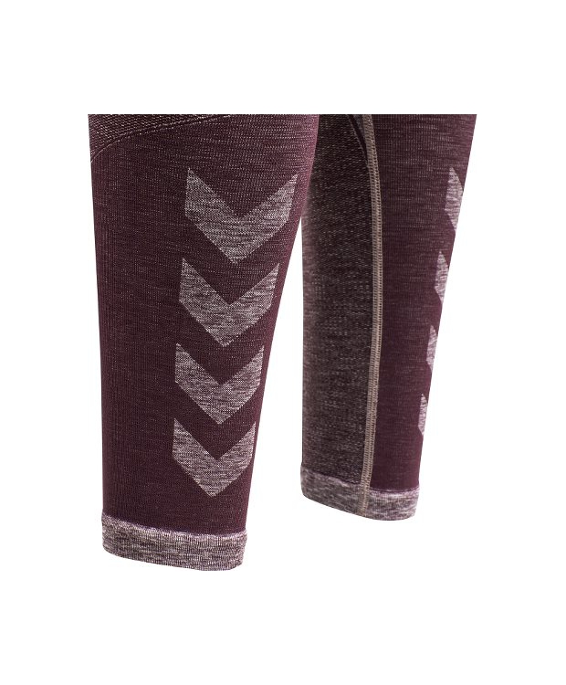 Hummel KADY Seamless High Waist Tights i Fudge Melange til kvinder billede 4
