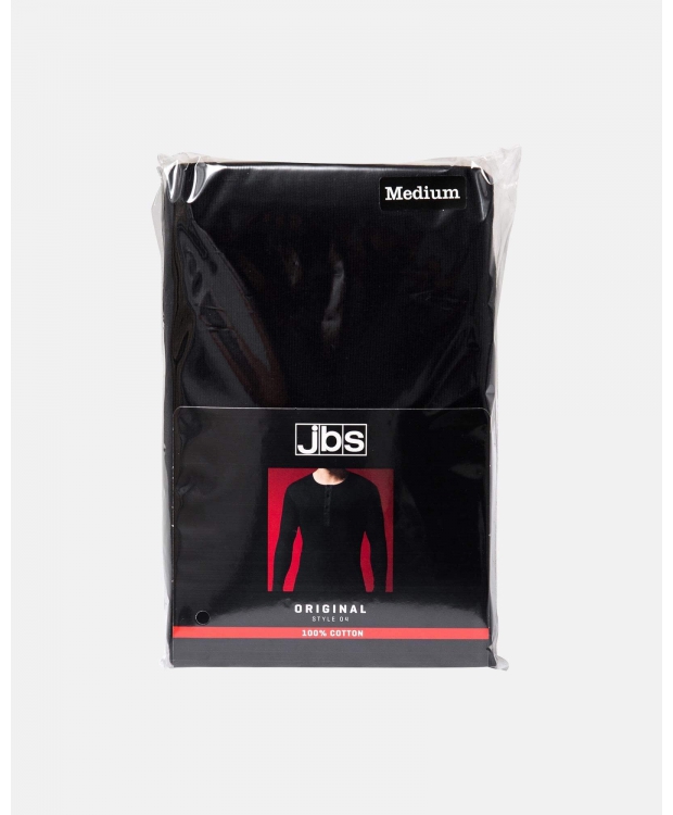 JBS langærmet T-shirt med knapper sort herre – XL–XXXL billede 7