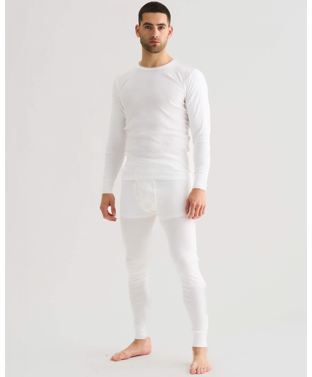 JBS Original Style 14 langærmet T-shirt hvid herre – S, M, XL billede 8