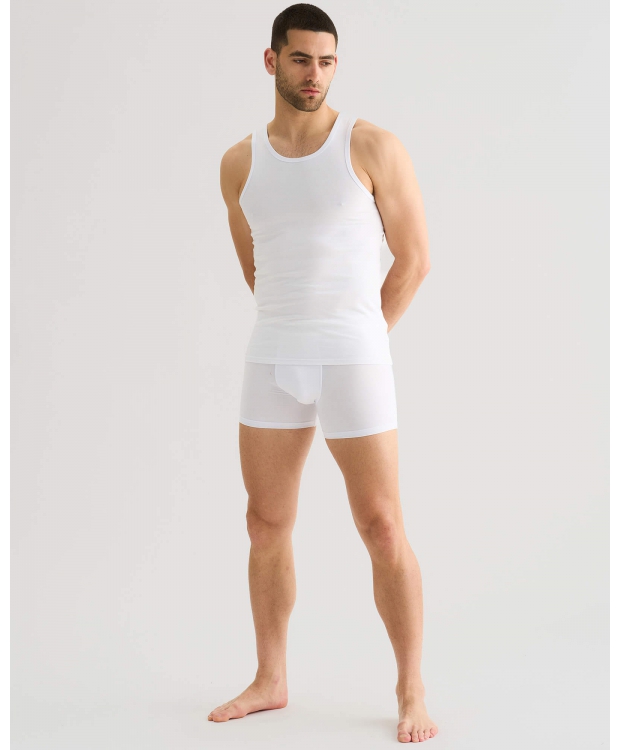 JBS 2-pak FSC bambus-singlet hvid til herre – S–3XL billede 4