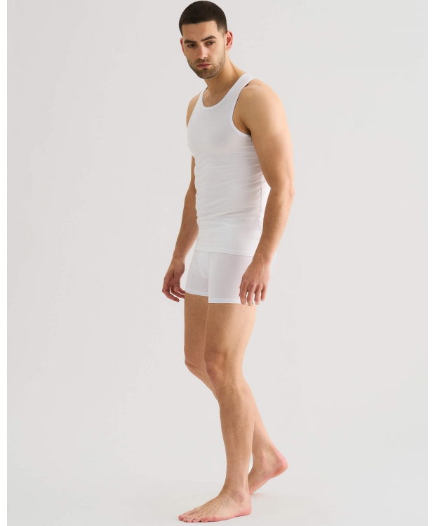 JBS 2-pak FSC bambus-singlet hvid til herre – S–3XL billede 5