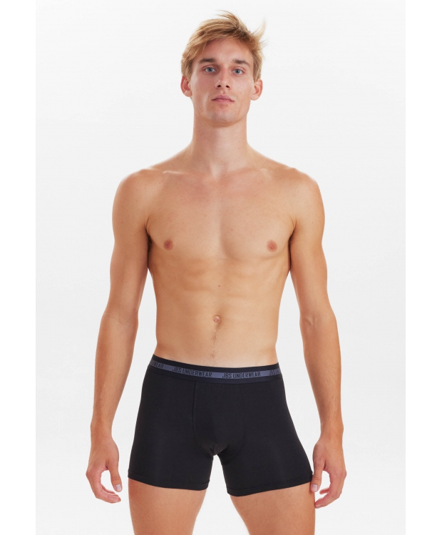 JBS 2-pak Bambus Underbukser i Sort til Herre Plus Size – FSC® Bambus – 4XL-8XL billede 1