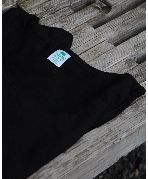 Dovre GOTS singlet-undertrøjer 2-pak sort til herre – S–2XL billede 4