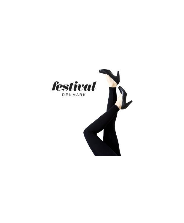 Festival Bambus viscose 4/4 legging i sort til kvinder