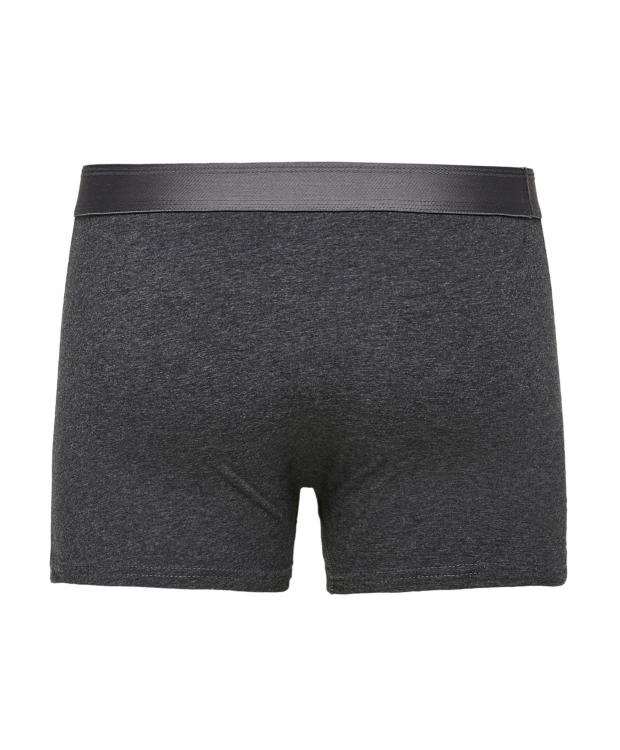 Selected 1pak boxershorts i grå til herre billede 3