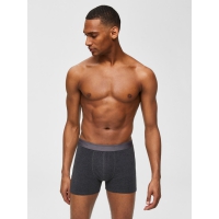 Selected 1pak boxershorts i grå til herre