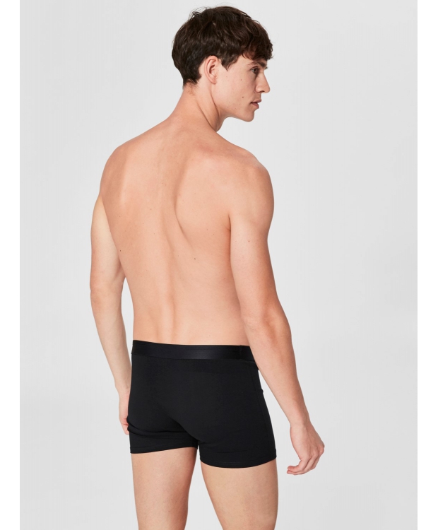 Selected 1pak boxershorts i sort til herre billede 4