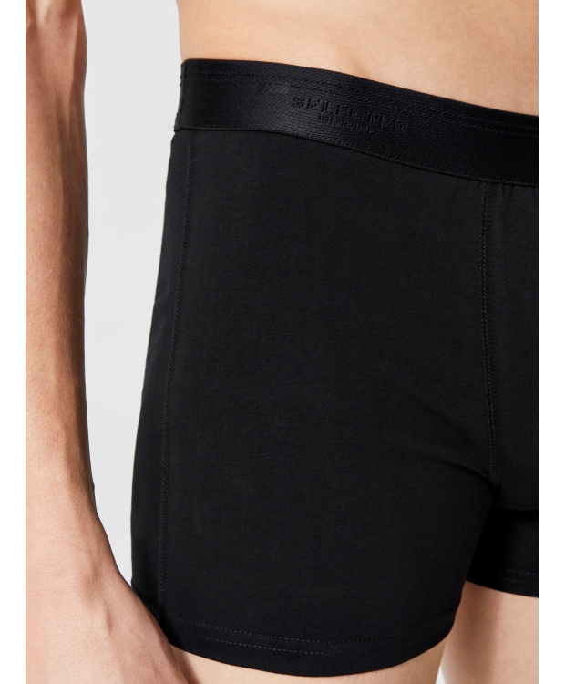 Selected 1pak boxershorts i sort til herre billede 5
