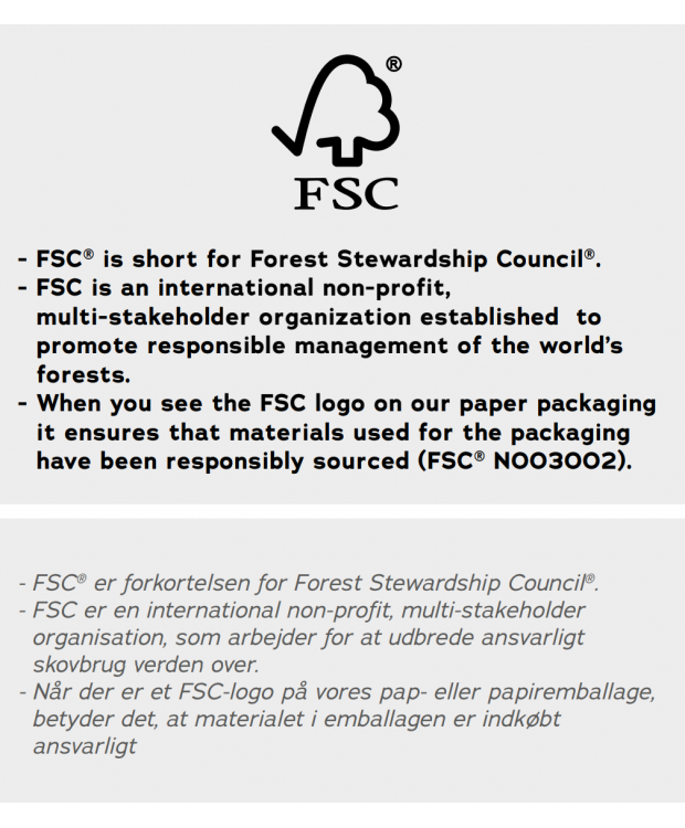 RESTERÖDS bambus sweatshirt FSC til herre