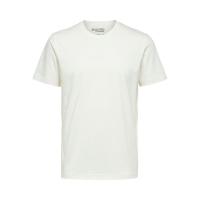 Selected Boris hvid printet T-shirt til herre – S og XL – outlet