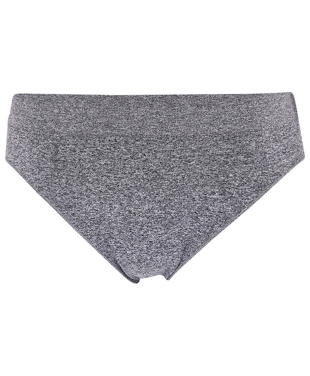 Decoy microfiber string trusse i gråmeleret til kvinder