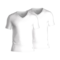 BOSS 2-pak hvide V-hals T-shirts til herre – S–2XL