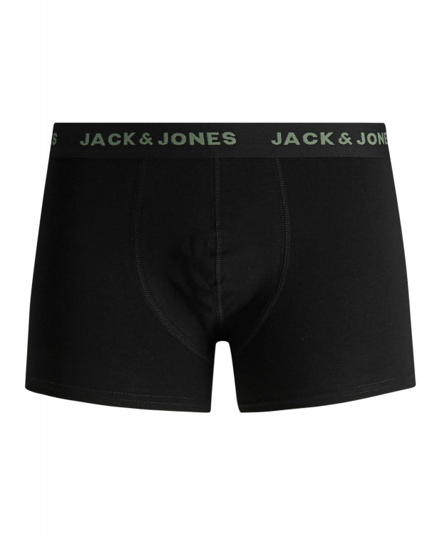 Jack & Jones 7pak boxershorts med forskellig farvet logo i sort til herre billede 4