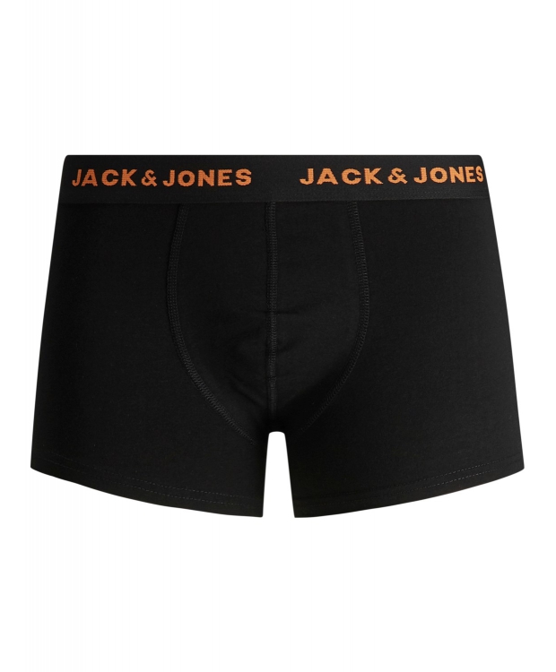 Jack & Jones 7pak boxershorts med forskellig farvet logo i sort til herre billede 5