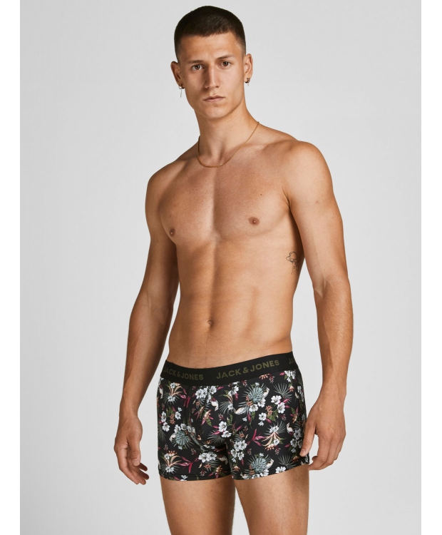 Jack & Jones 3-pak underbukser med microfiber i flerfarvet til herre. billede 6