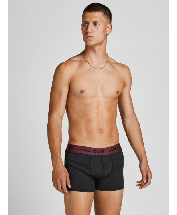Jack & Jones 3-pak underbukser med microfiber i flerfarvet til herre. billede 7
