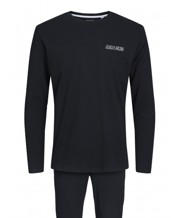 Jack & Jones pyjamas/loungesæt i sort til herre - Gaveæske