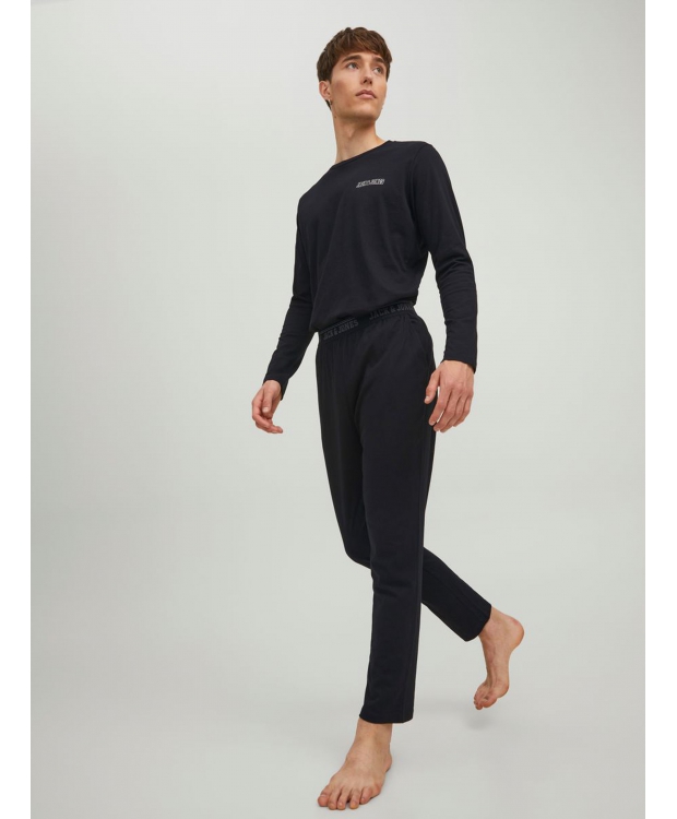 Jack & Jones pyjamas/loungesæt i sort til herre - Gaveæske billede 8