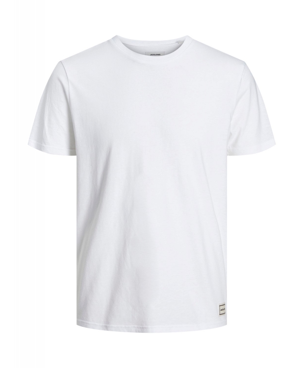 Jack & Jones pyjamas/loungesæt med t-shirt & bukser i hvid til herre.