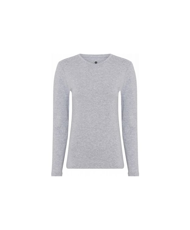 JBS of Denmark FSC-bambus langærmet T-shirt i grå til kvinder