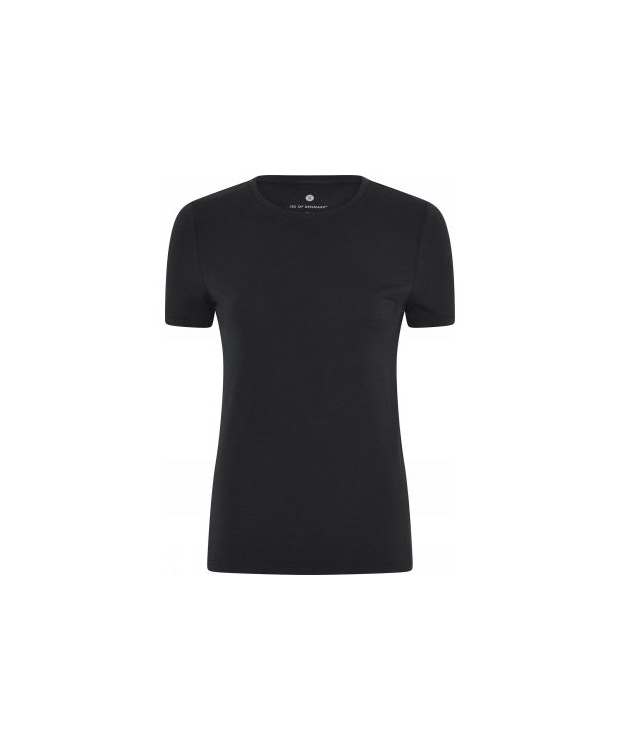 JBS of Denmark FSC-bambus T-shirt rund-hals i sort til kvinder