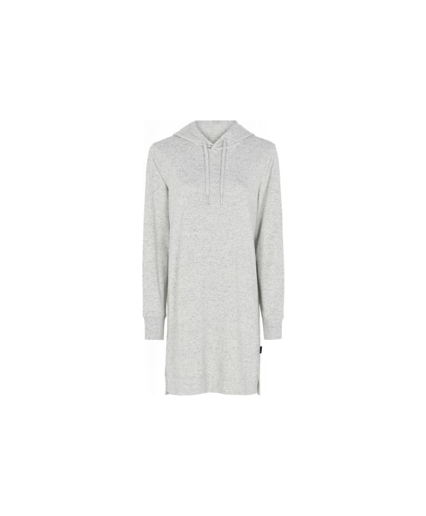 JBS of Denmark FSC-bambus hoodie dress i lysegrå til kvinder