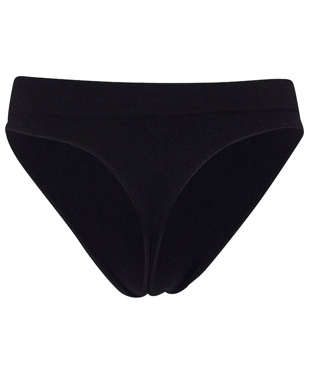 Decoy microfiber string trusse i sort til kvinder