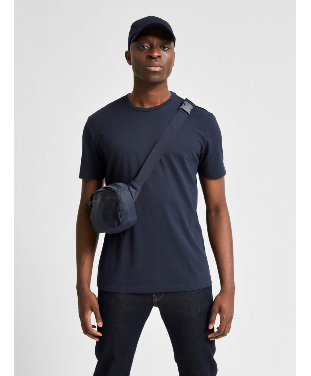 Selected relaxed fit t-shirt i navy blazer til herre billede 5