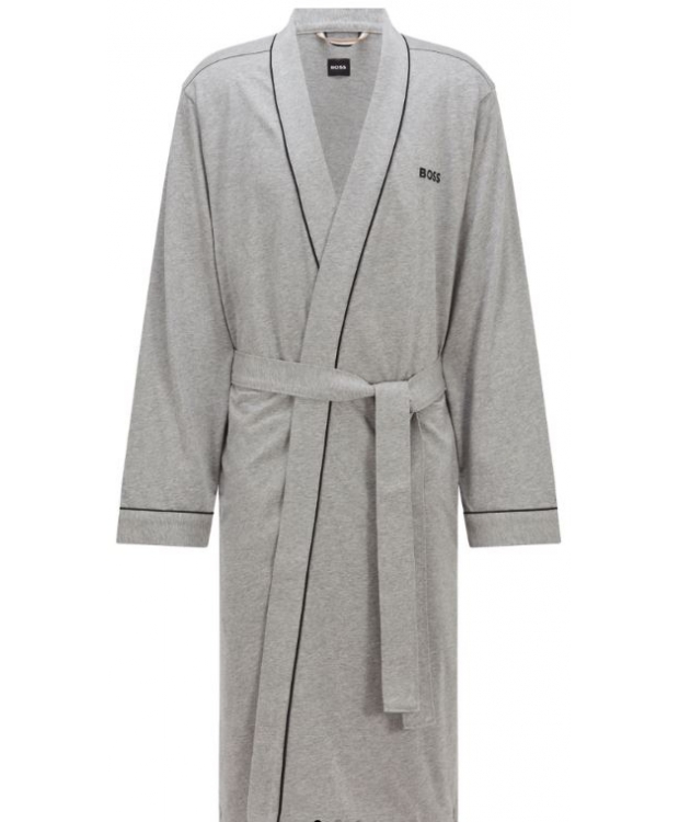 BOSS kimono i grå til herre