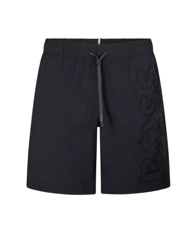 BOSS Badeshorts i sort m. logo til herre