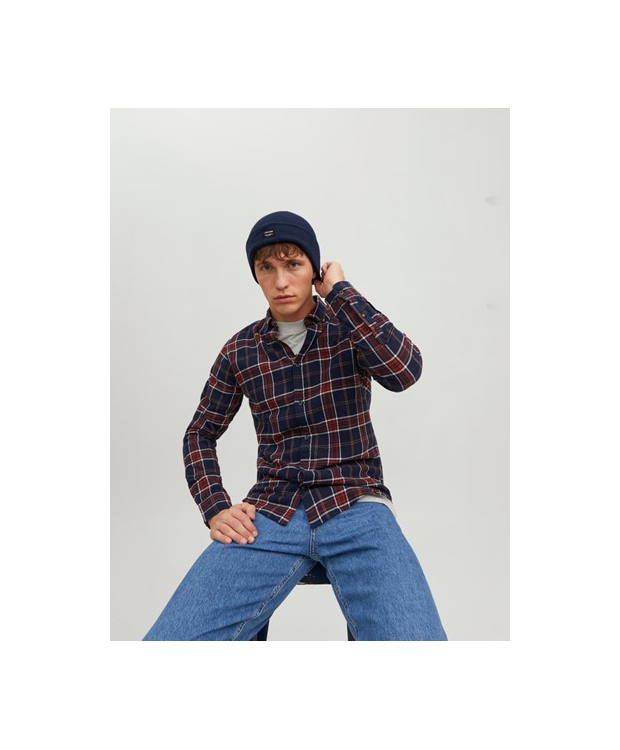 Jack & Jones klassisk hue i navy til herre