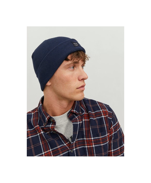 Jack & Jones klassisk hue i navy til herre billede 4
