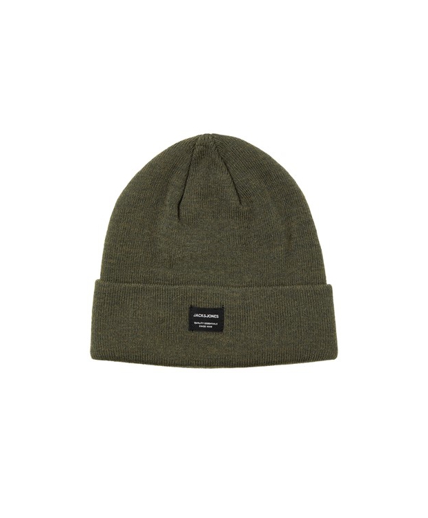 Jack & Jones klassisk hue i mørkegrøn til herre billede 3