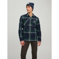 Jack & Jones strikhue i navy til herre