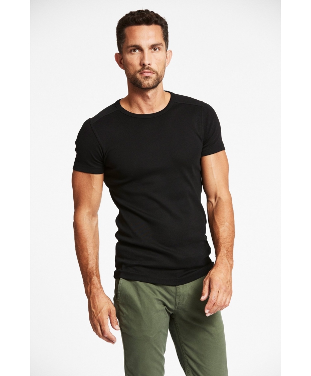 Lindbergh T-shirt i sort til herre billede 5