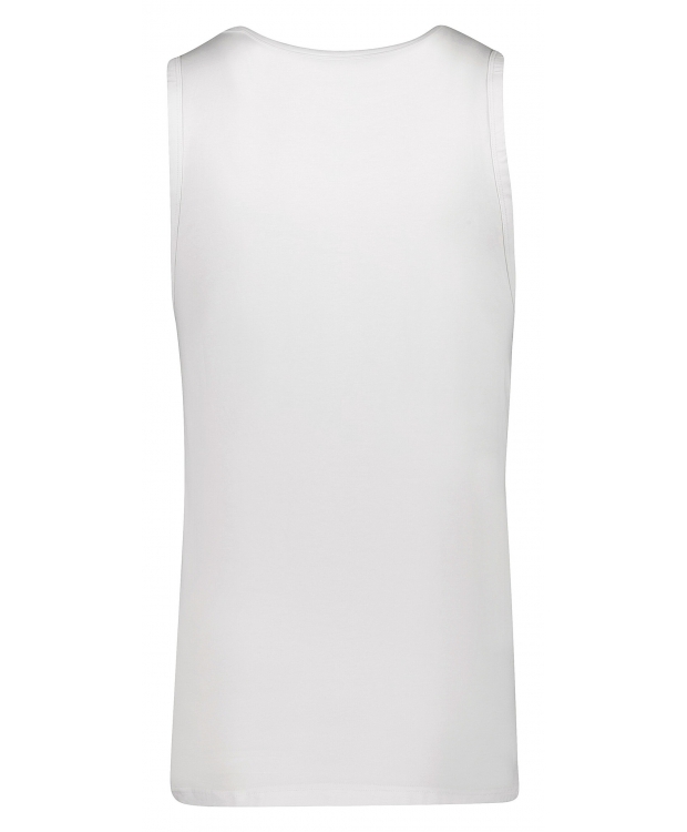 Lindbergh 2pak bambus tanktop i hvid til herre