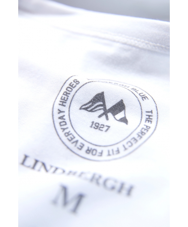 Lindbergh 2pak bambus tanktop i hvid til herre billede 3