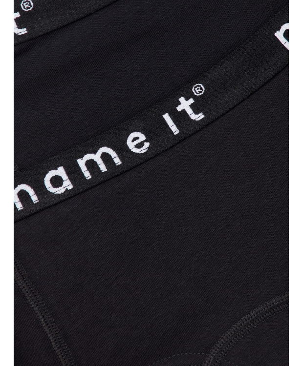 Name it 2-pak underbukser i sort til piger billede 4