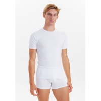 JBS 2-pak bambus t-shirt med rund hals i hvid til herre