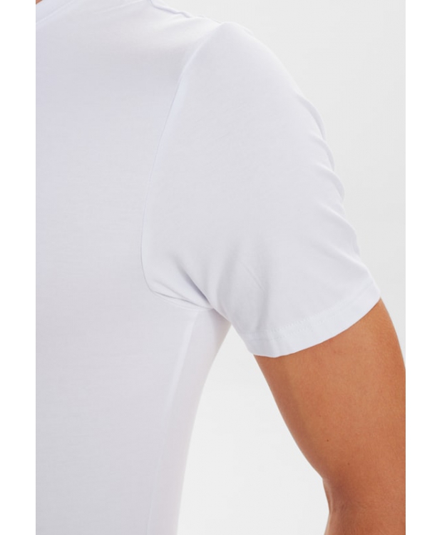JBS 2-pak bambus t-shirt med rund hals i hvid til herre billede 5