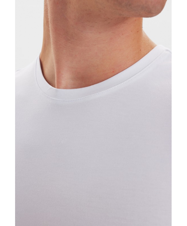 JBS 2-pak bambus t-shirt med rund hals i hvid til herre billede 6