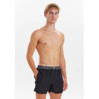 JBS badeshorts i genbrugt polyester i sort til herre